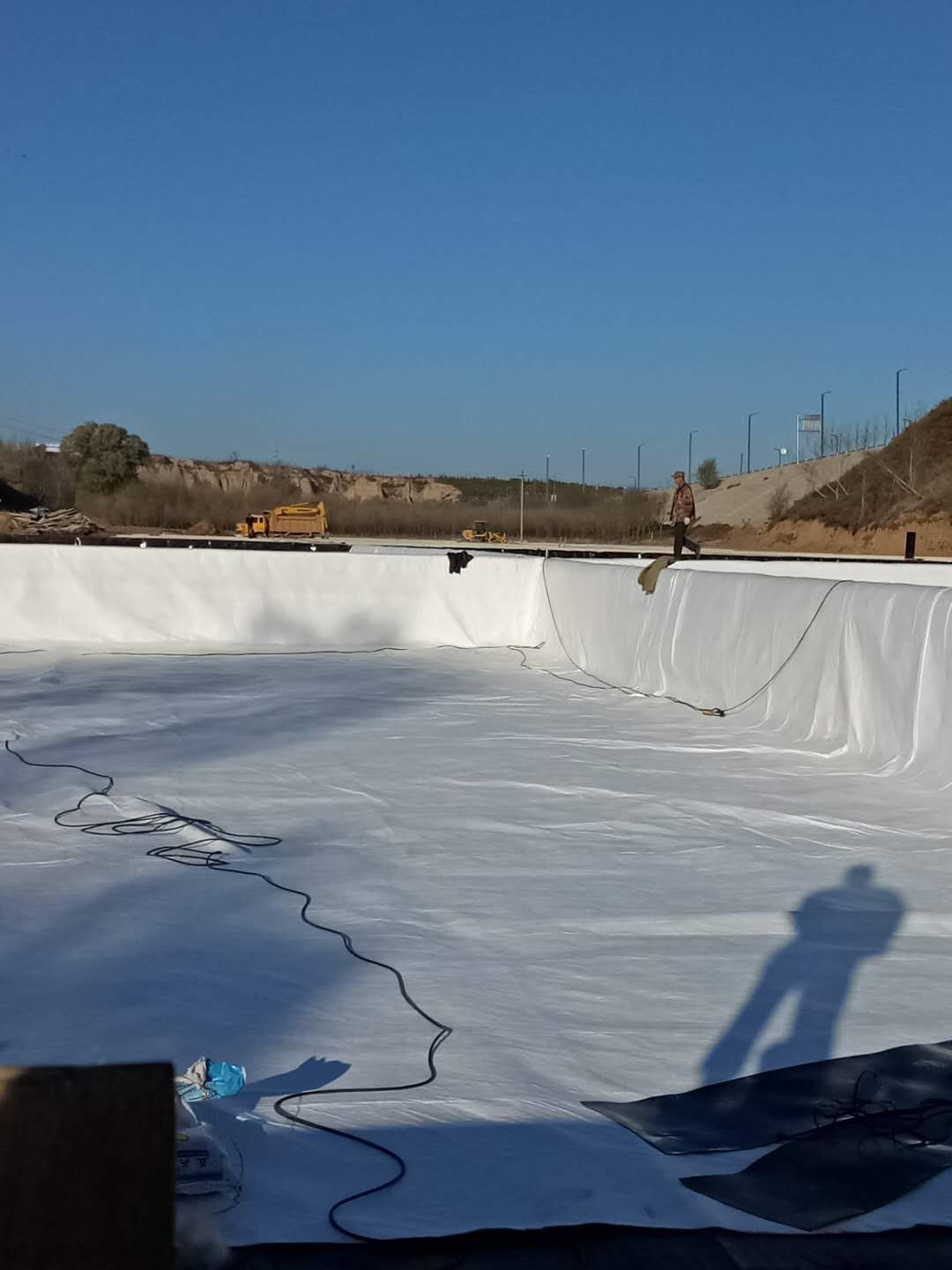 復(fù)合土工膜施工